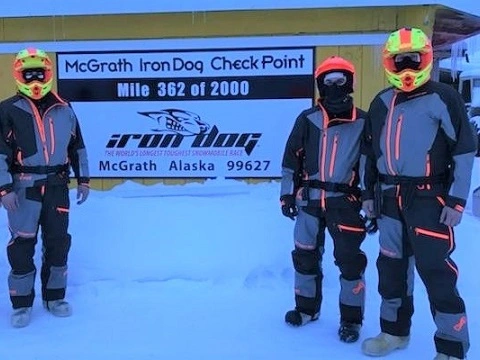Iron Dog race in McGrath, AK